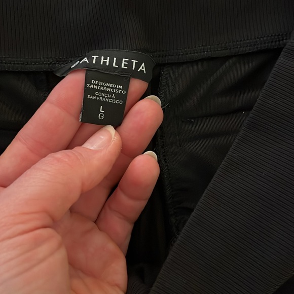 Athleta Venice Black Jogger Pants - Picture 2 of 5